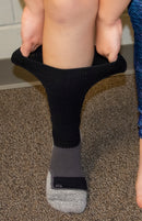 OS1ST Os1st WP4 WIDE Black Socks