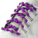 CATERPY Caterpy Original No Tie Shoe Laces Purple Haze