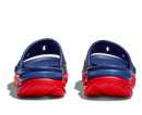 Hoka Ora Recovery Slide Bellwether Blue Red Alert Unisex