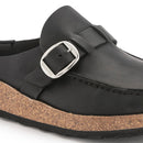 Birkenstock Buckley Oiled Leather Black Women's