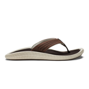 Olukai Ulele Sandal Dark Wood Men's