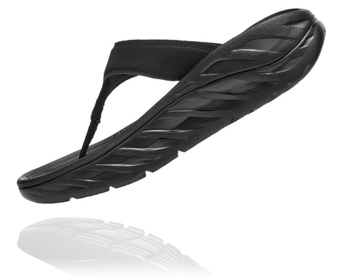 Hoka Ora Recovery Flip Black Women's