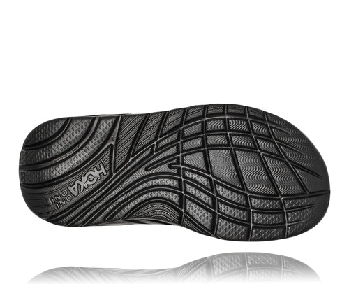 Hoka Ora Recovery Flip Black Women's