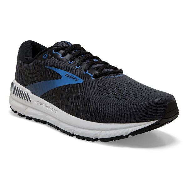 Brooks Addiction GTS 15 India Ink Black Blue Wide Width Men's