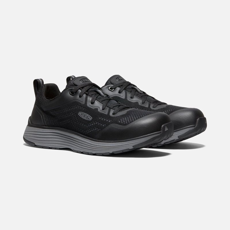 Keen Sparta 2 ESD Soft Toe Steel Grey Black Sneaker Men's 
