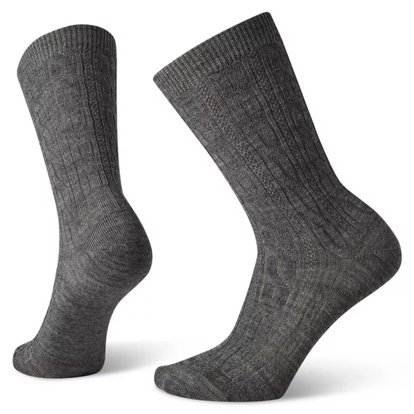 Smartwool Everyday Cable Crew Medium Grey Women's