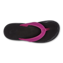 Olukai Ohana Orchid Flower Black Women's