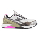Reebok Work Nano X1 Adventure Silver Green Pink Women's Safety Toe