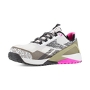 Reebok Work Nano X1 Adventure Silver Green Pink Women's Safety Toe